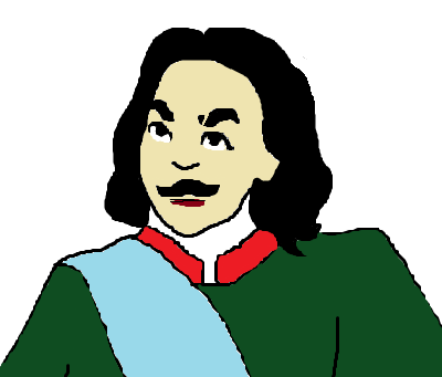 Пётр I уверенно смотрит в будущее