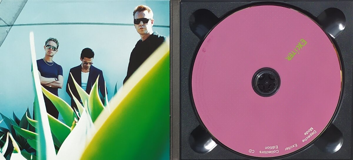 Depeche Mode Exciter SACD+DVD  CD+DVD disc