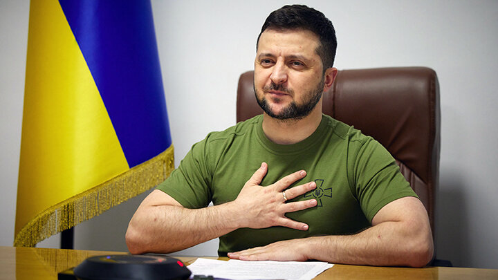"КАВЭЭНЩИК НЕ МОЖЕТ БЫТЬ РУКОВОДИТЕЛЕМ СТРАНЫ". ФОТО: PRESIDENT OF UKRAINE/KEYSTONE PRESS AGENCY 