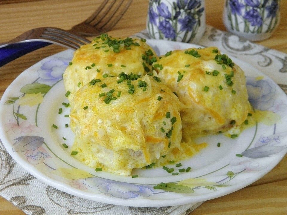 Ёжики - мясные тефтели🍲