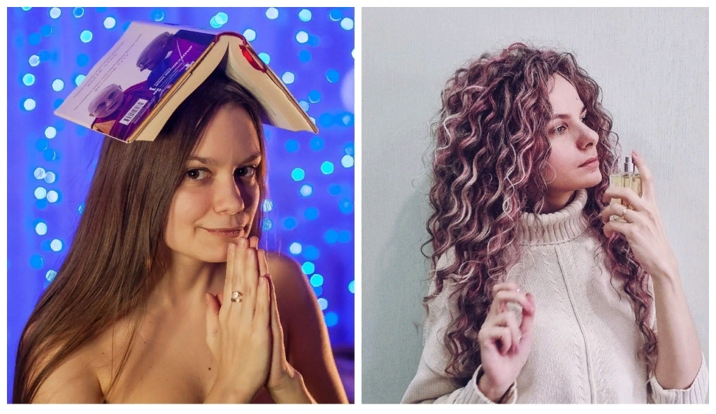 Мы с Олей собрали книги, флаконы и приступили к выполнению задания для ТопБЛОГа