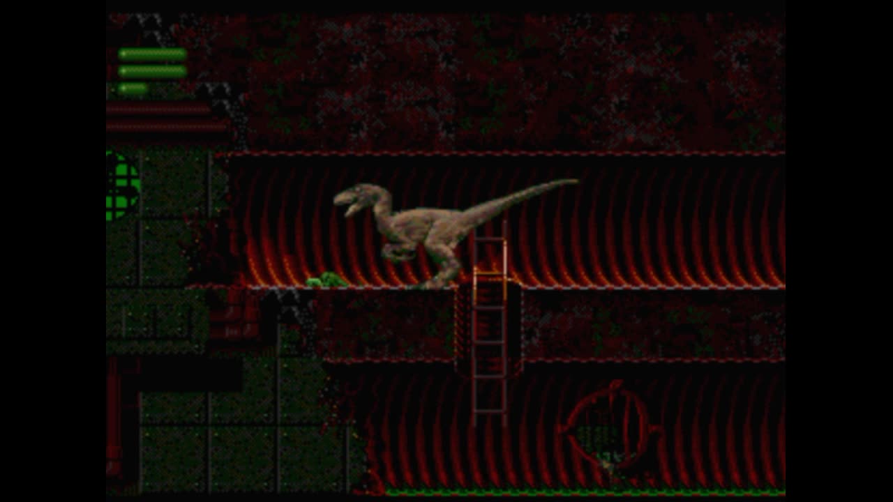 Sega Mega Drive 2 (Smd) 16-bit Jurassic Park Raptor Stage 3 The Pump House  / Насосная станция | RVGChanel | Дзен