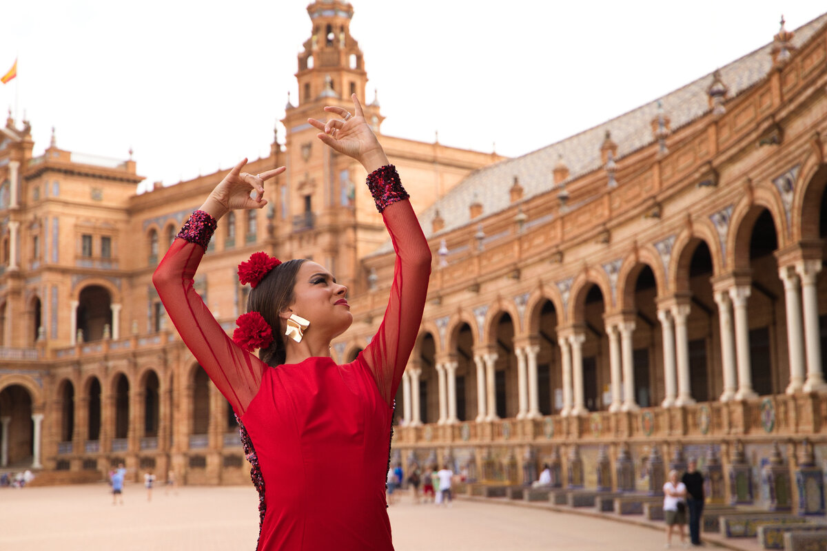 Cuanto cuesta alquilar un traje de flamenca