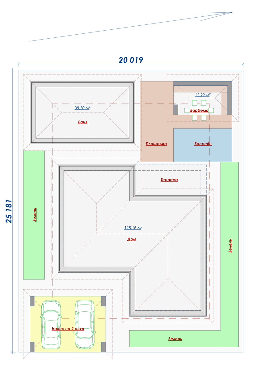 Готовый дом в Сочах планировка