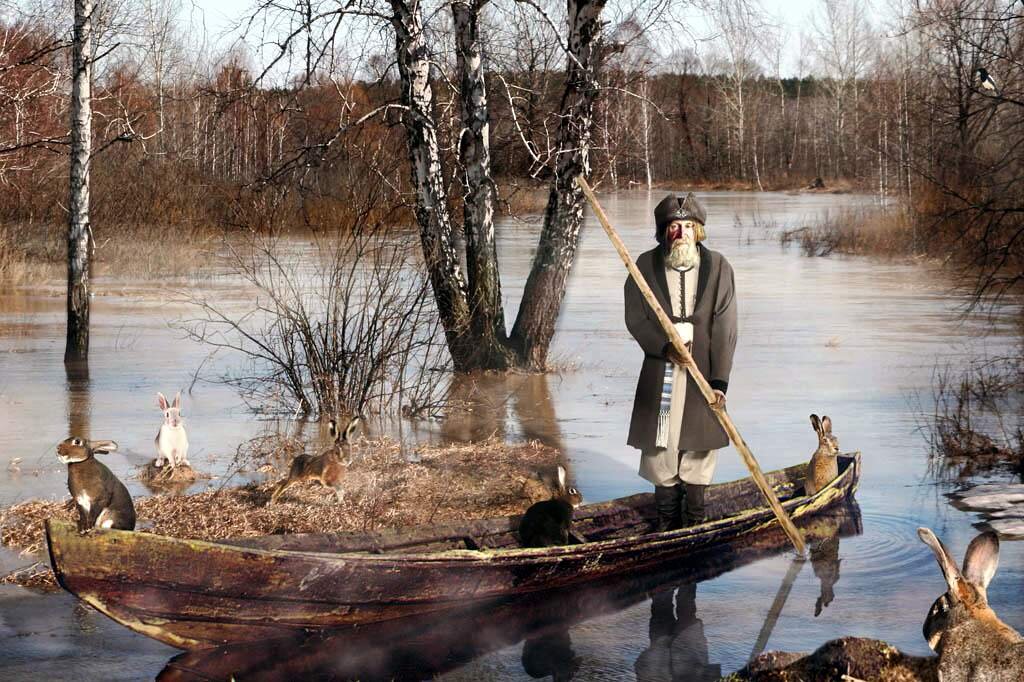 Дед Мазай и зайцы