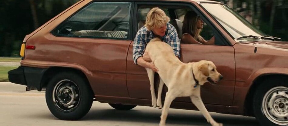 кадр из фильма. Поход к ветеринару, он такой.