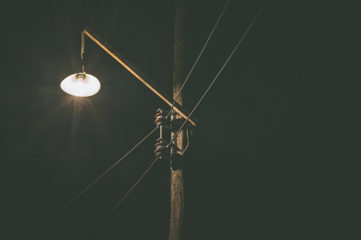    В Рязани починили около 1000 метров проводов уличного освещения