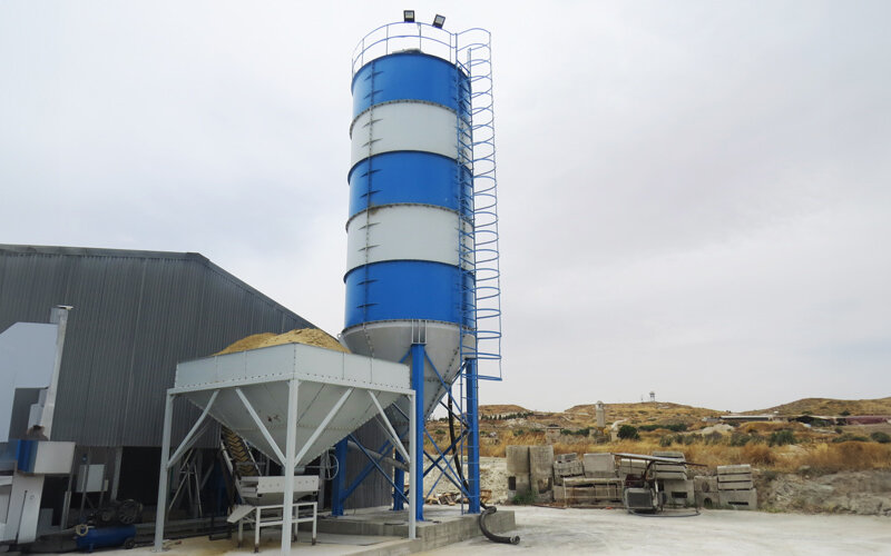 Конусный разборный силос для цемента "АлтайСтройМаш"