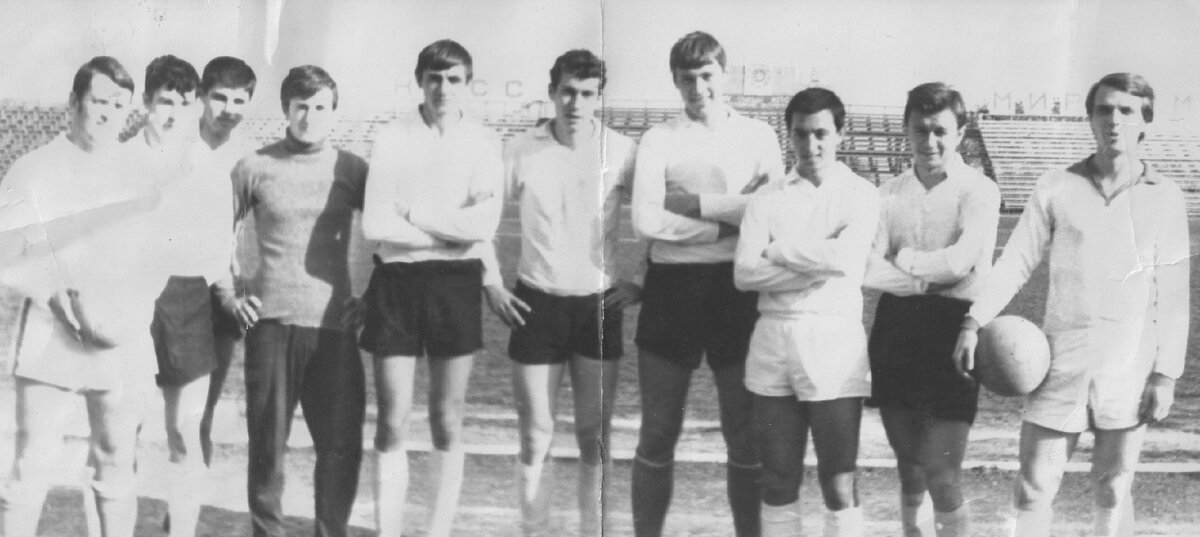 1970 год: футбольная команда