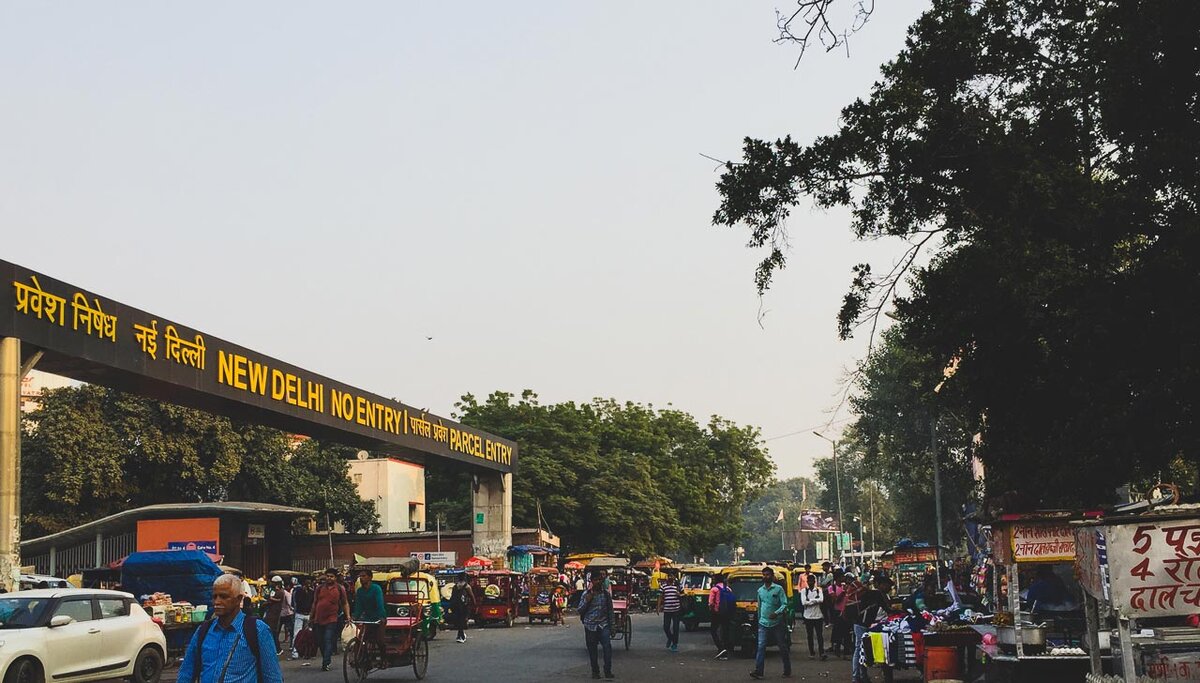 Станция метро Нью Дели