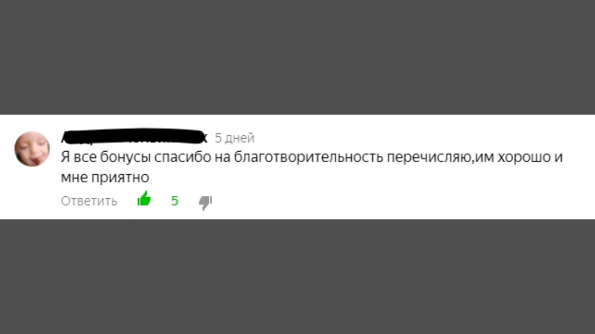 Комментарий моего читателя