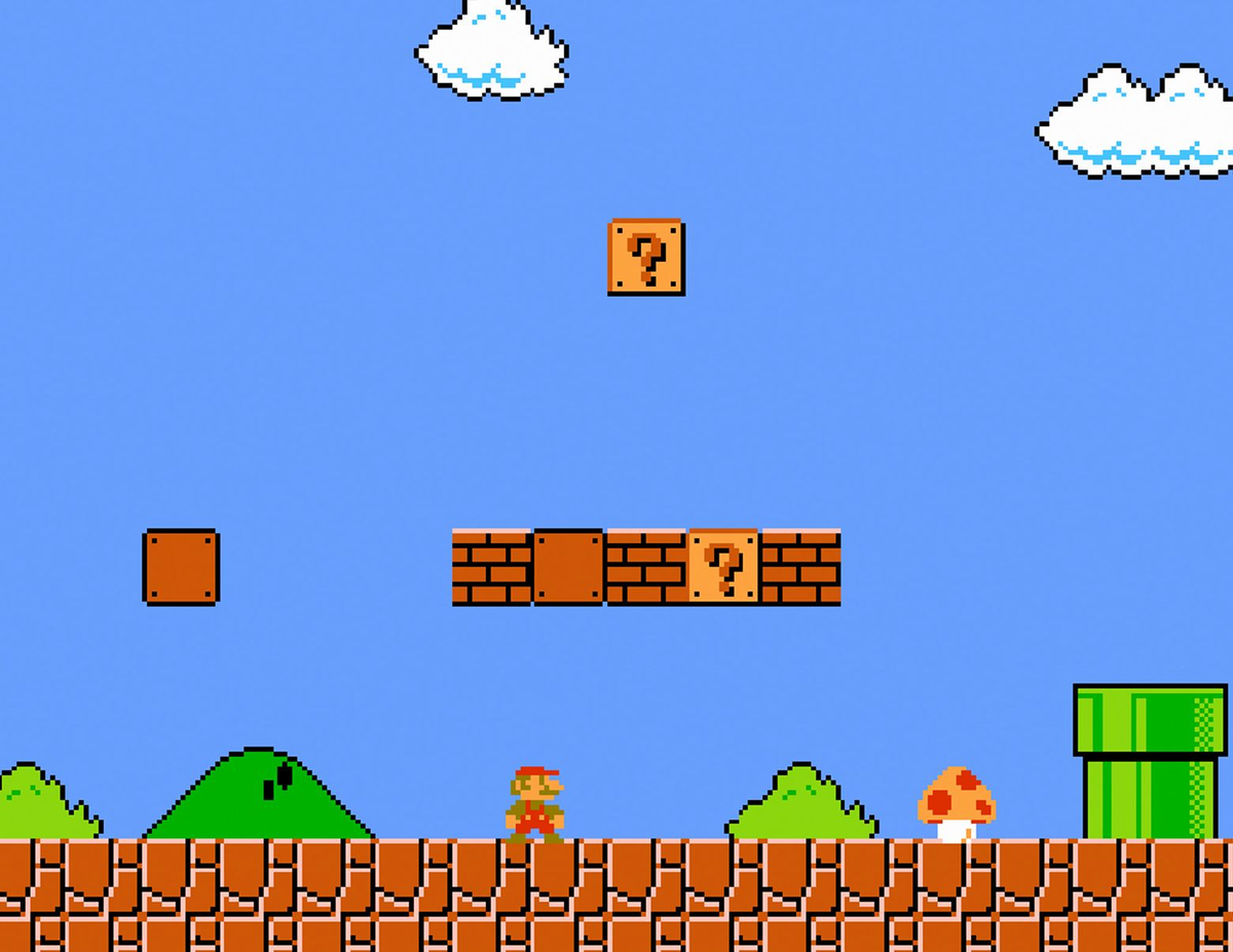 Super Mario Bros, NES (Dendy), 1985 год