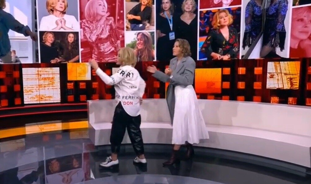 Знаменитости. Скандалы. Первый канал. Ток-шоу. Любовь Успенская. Ксения Собчак. Телевидение. Хайп.