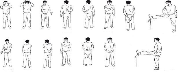 Смотри на мужика и делай так же.