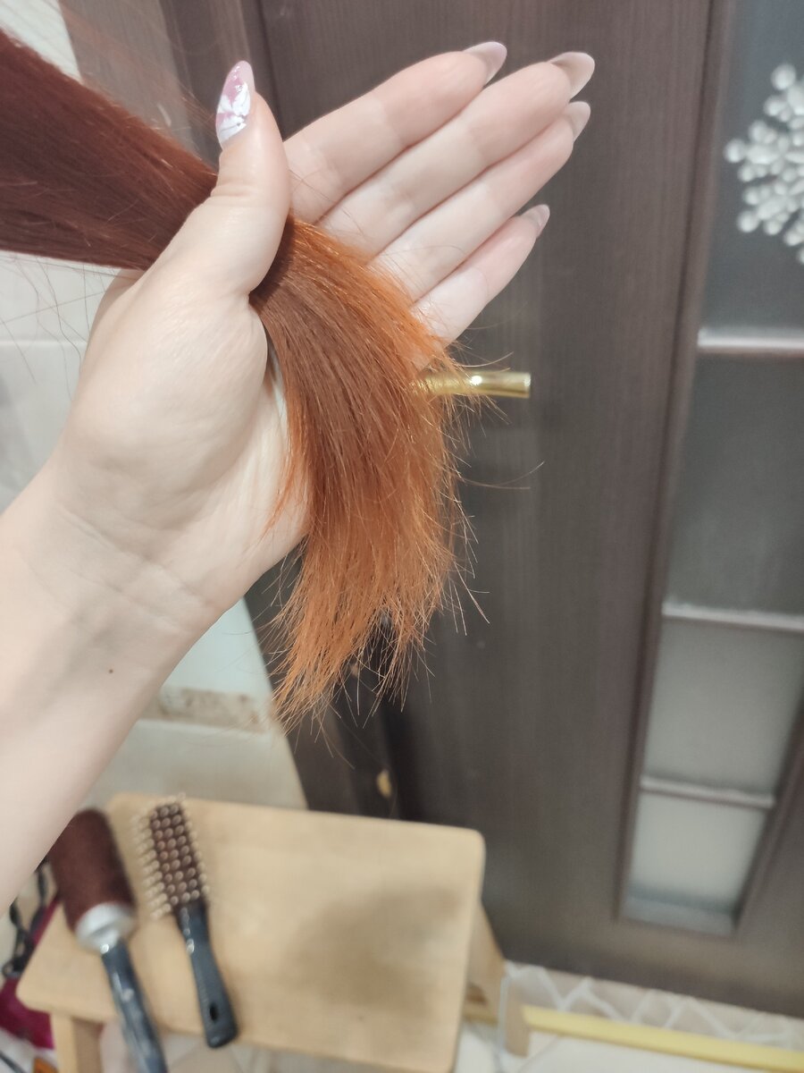 Волосы без ничего