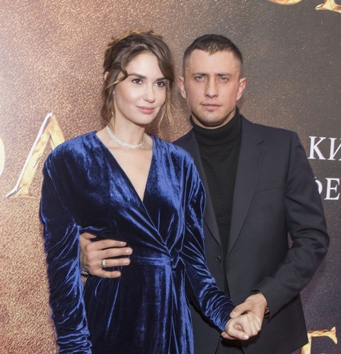Агата Муцениеце и Павел Прилучный