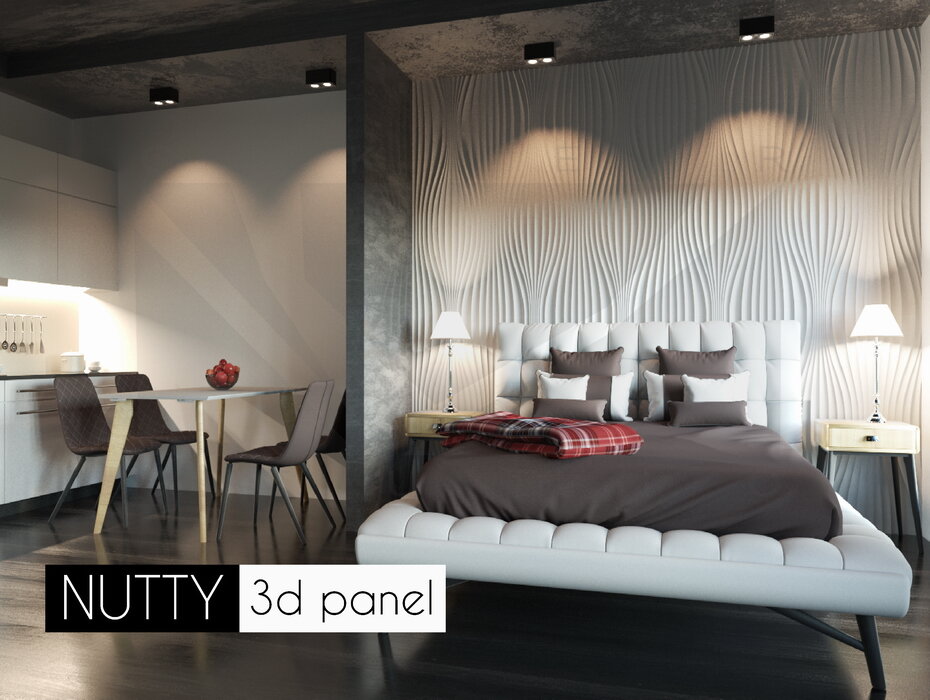 Отделка стен гипсовыми панелями