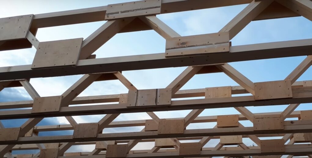 Межэтажные перекрытия по деревянным двутавровым балкам своими руками | Строительный портал