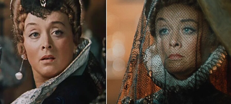 Маргарита Терехова смотрится, как немолодая дама. Скриншоты. Источник - YouTube.