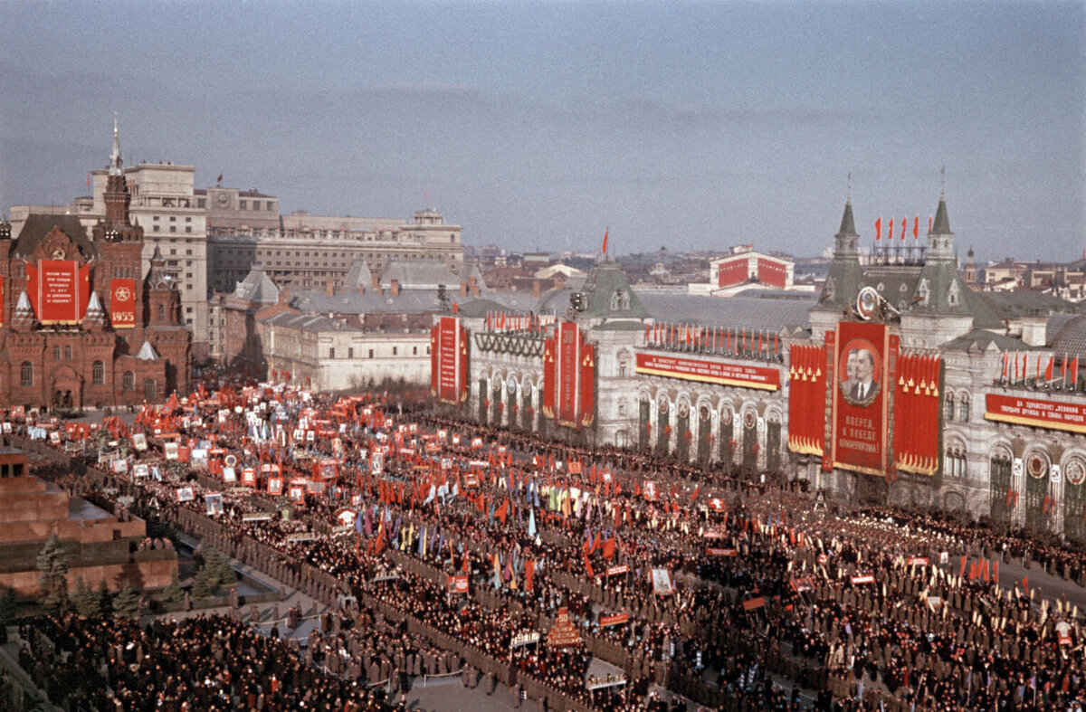 Парад на красной площади 