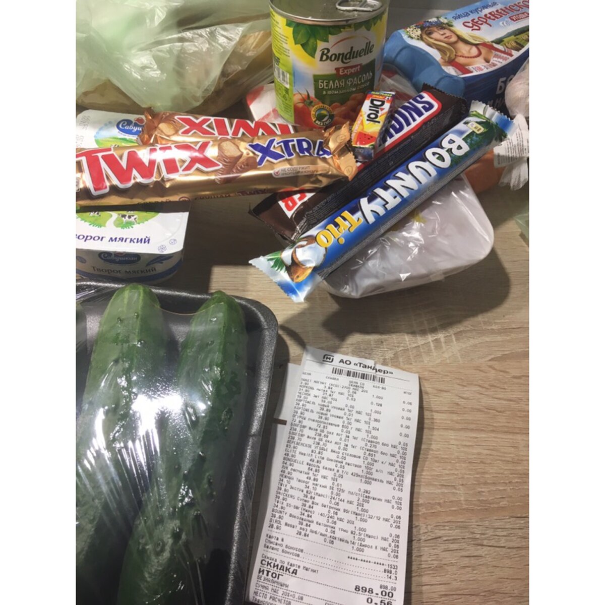 Хороший набор продуктов