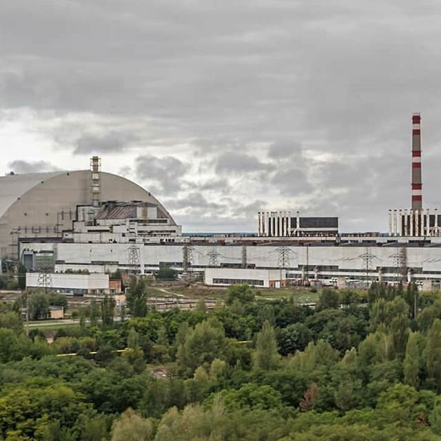 4-ый ядерный реактор, место где произошла знаменитая авария