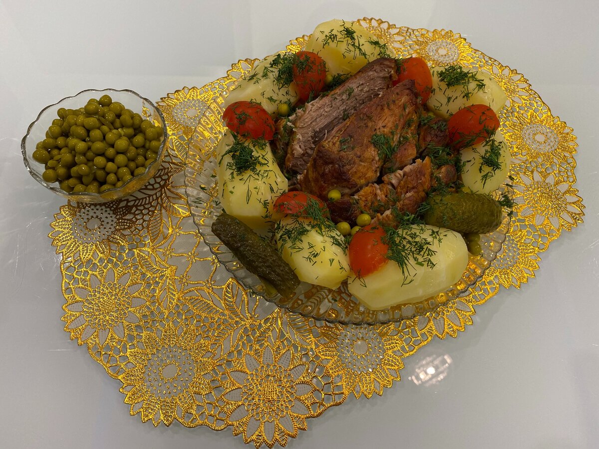 Запеченная свинина, мммм..., как вкусно!