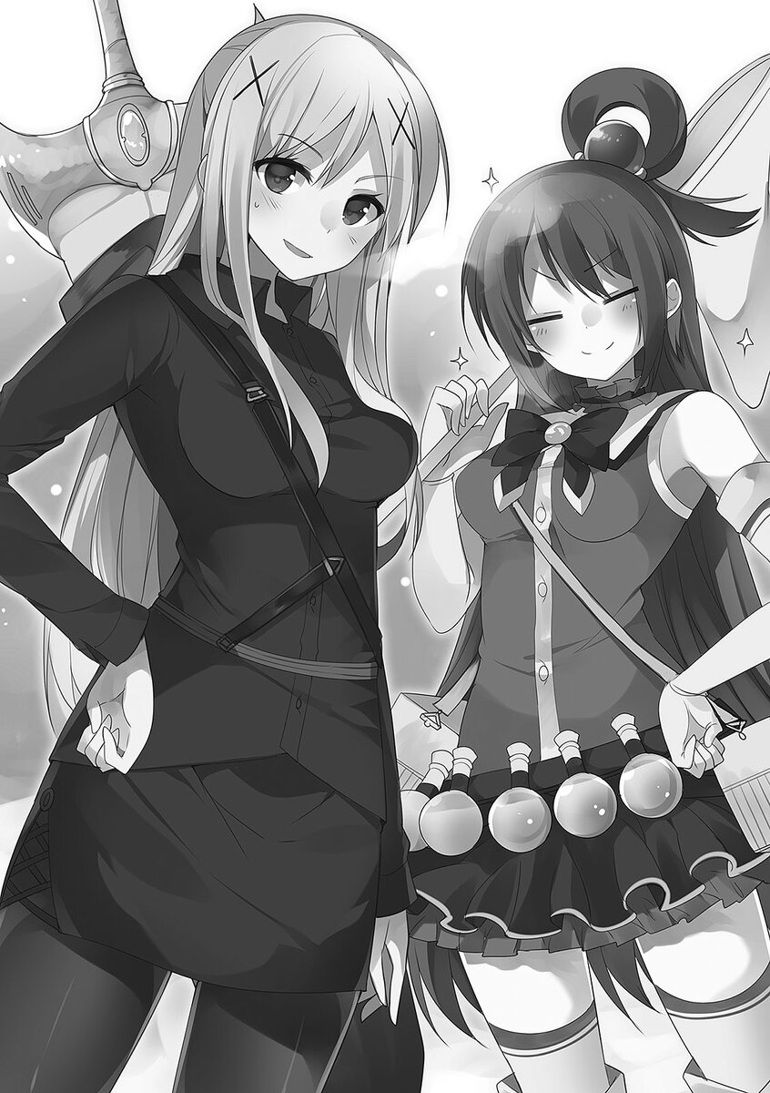 Иллюстрация к ранобэ