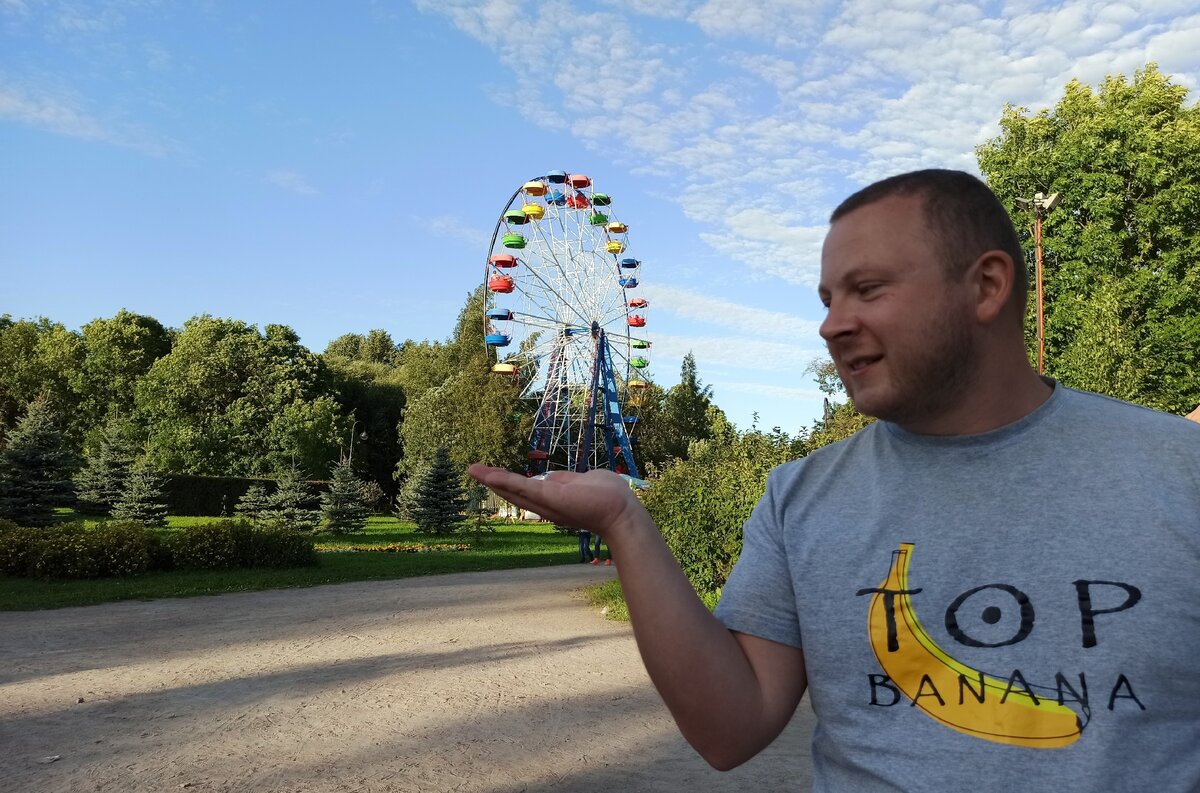 Колёса обозрения Петербурга.