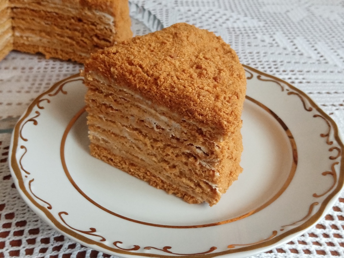 Медовый торт.