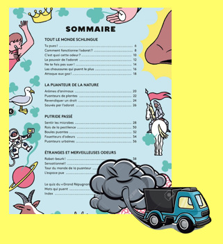 оглавление книги "Ça pue" - "Это воняет"