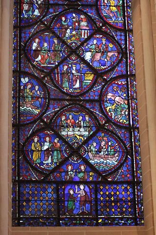 Жизнеописание св. Фомы, Шартрский собор, 1210-1240 гг. Фото: Wikimedia Commons