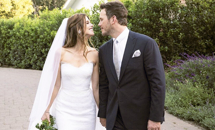 Свадебное фото семьи Прэт