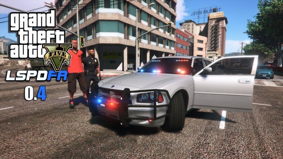 Действующая версия на сегодняшний день это  LSPDFR 0.4.7
