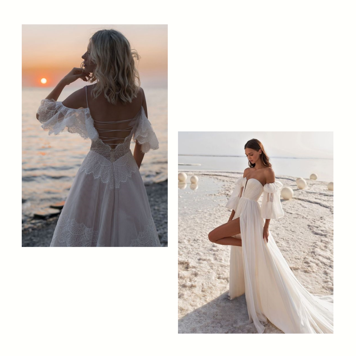 Примеры платьев для невесты в стиле бохо. Еще одна картинка справа в карусели.