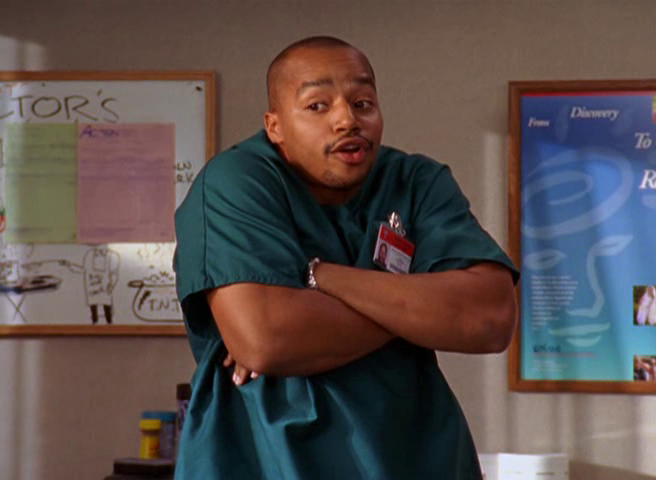 Дональд в роли Терка