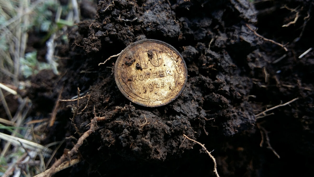 Личное фото. 10 копеек 1925г.