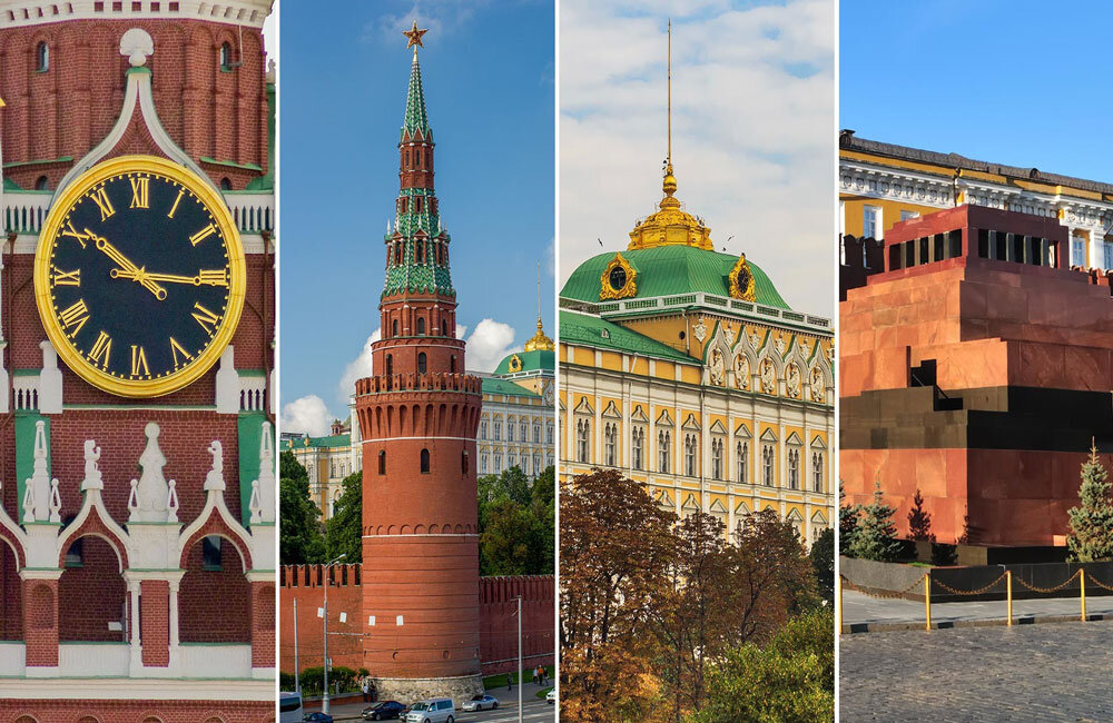 Здания кремля в москве