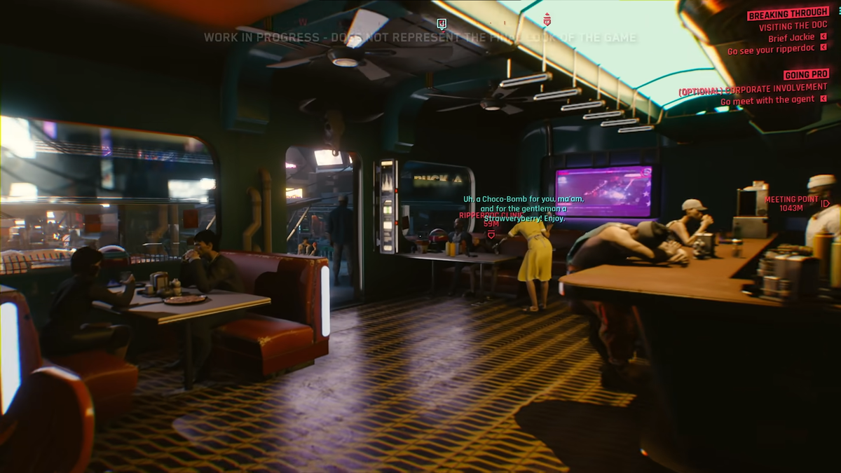 Кард из видео игрового процесса за 2018 год. Нам обещали один из самых живых городов в играх за всё время.