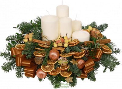 Авторская композиция "Фруктовый бал" от StudioFloristic