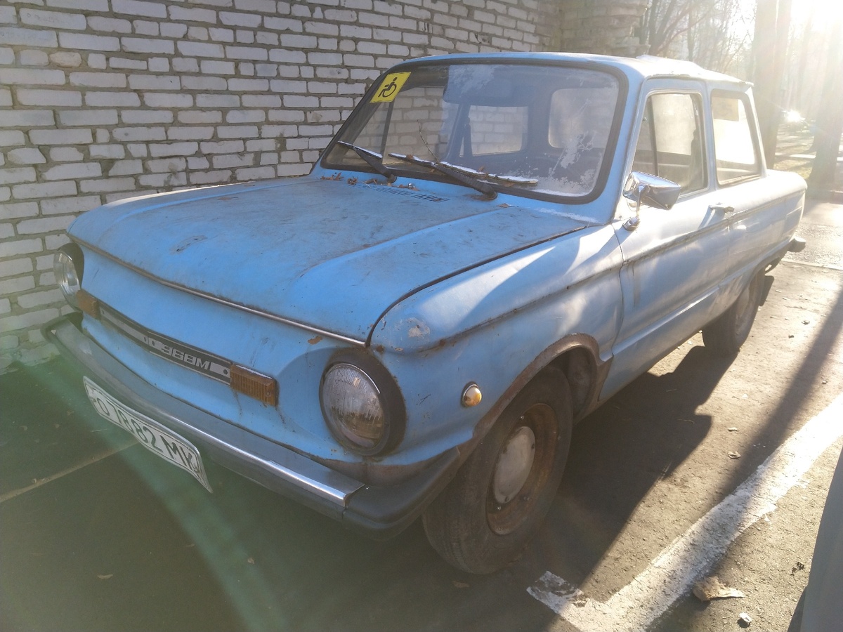 теперь он стоит и ждет своего часа...но состояние неплохое