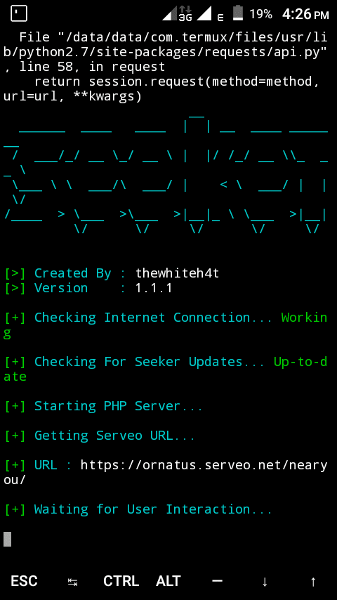 Пример запуска
