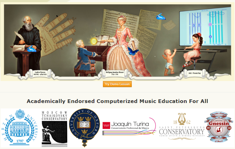Иллюстрация с главной страницы Академии Софт Моцарт