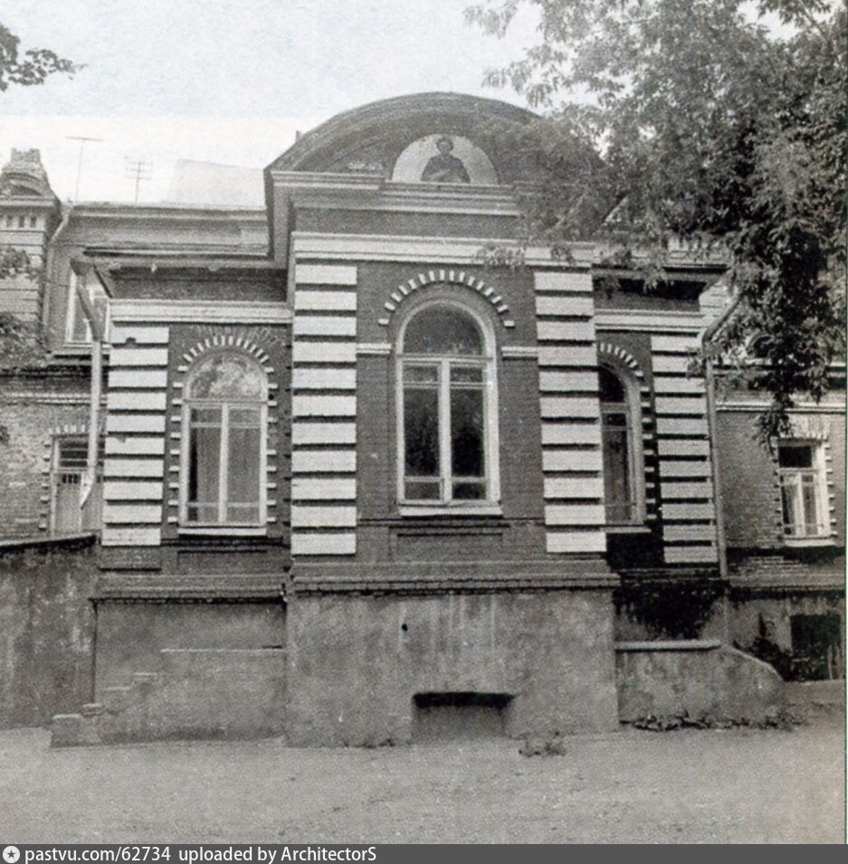 Орлово-Давыдовский переулок. Быв. детская больница св. Ольги. Старые фотографии.