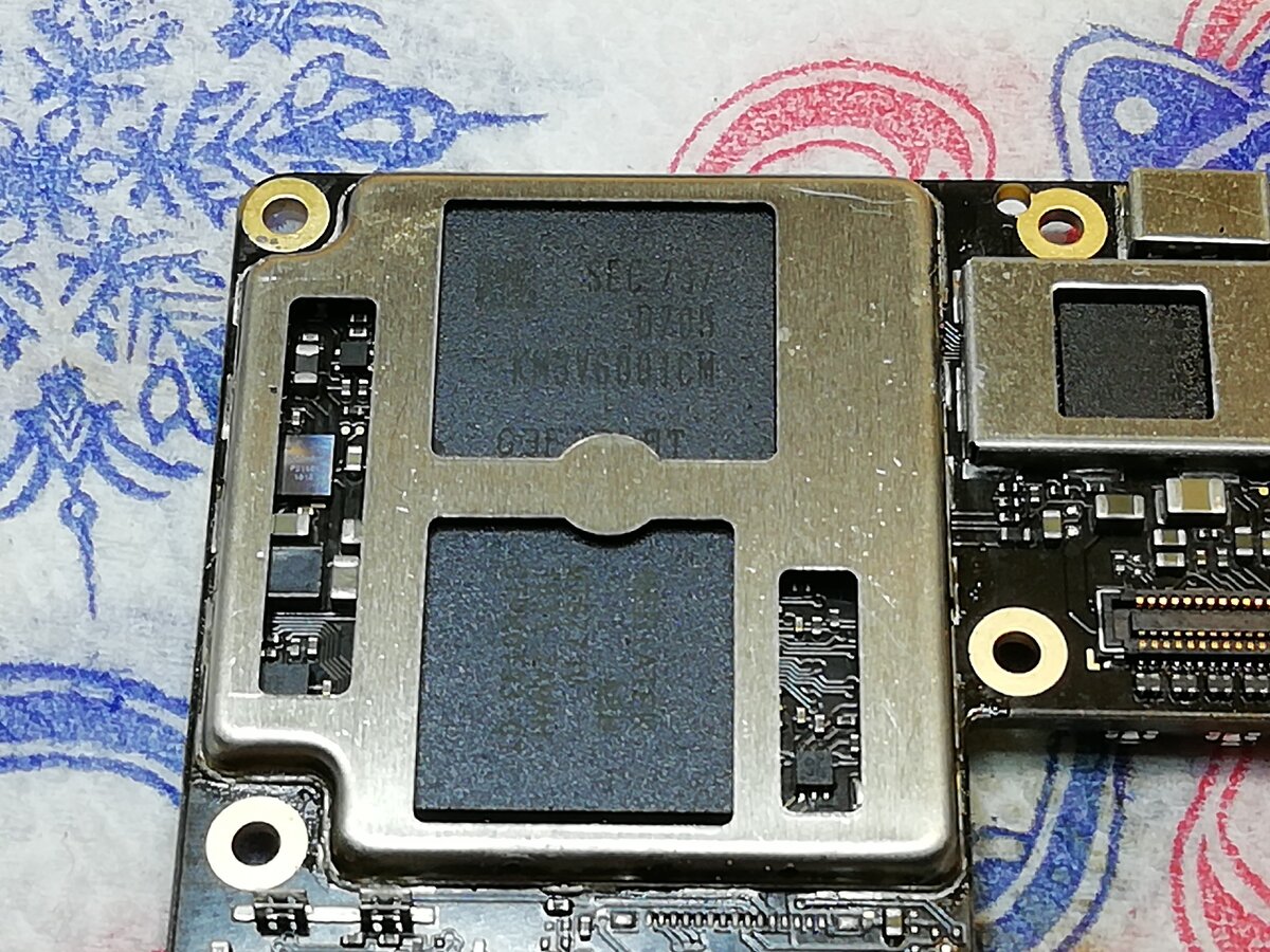 Blackview BV9800. Замена микросхемы памяти EMMC.