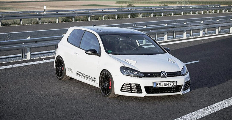 Это спортивный Golf. Но турбины уже давно ставятся и на гражданские авто.