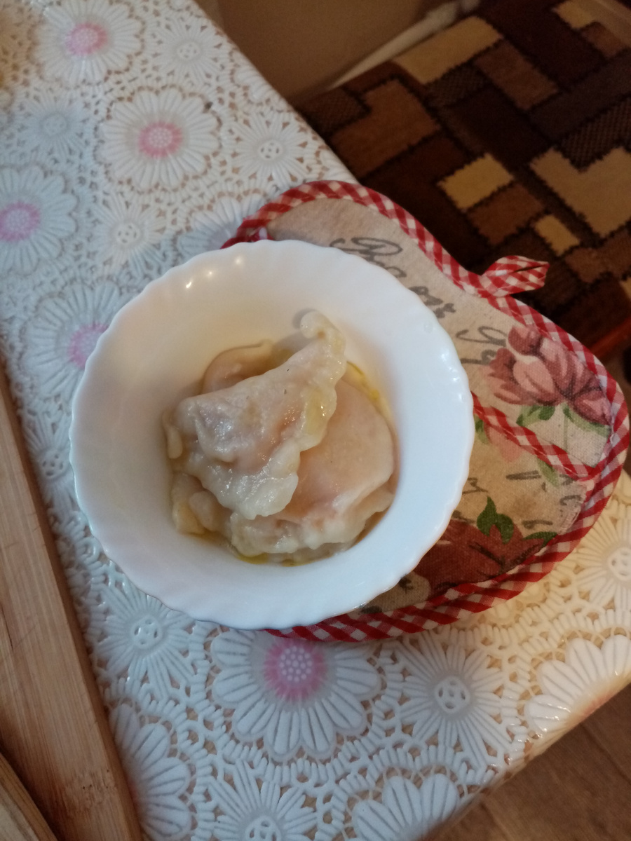 Вареники с тыквой. 