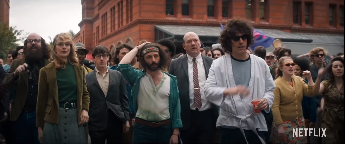 Фото с трейлера "Суд над чикагской семеркой" https://www.youtube.com/watch?v=i3ys6ZEGa4I