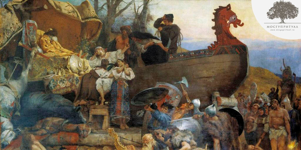 Семирадский погребение знатного Руса. фото яндекс.картинки