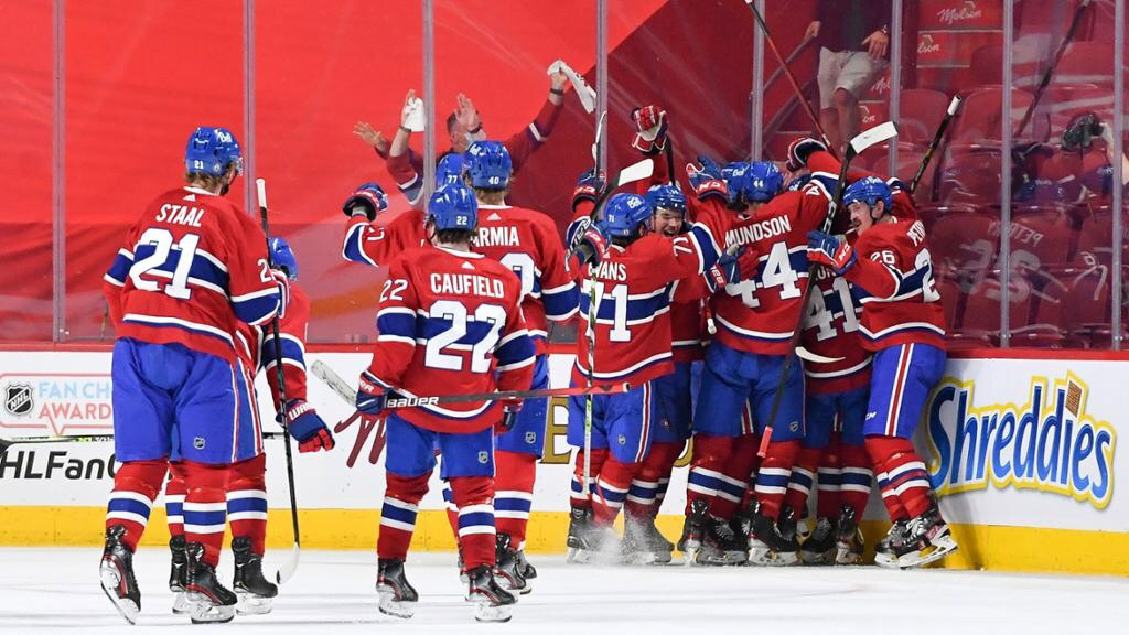 Монреаль после победы в овертайме 